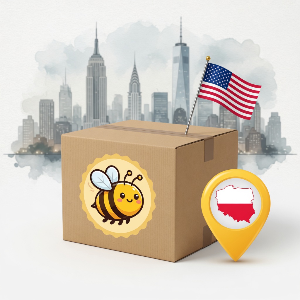 Paczka z USA do Polski